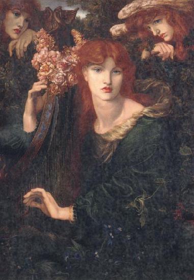 Dante Gabriel Rossetti La Ghirlandate oil painting image